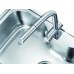 Смеситель Lemark Expert LM5075S для кухонной мойки с вытяжным изливом, матовая сталь
