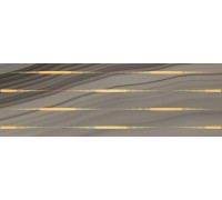 Керамический декор Laparet Agat Lines 20х60 кофейный