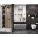 Керамогранит Laparet Blaze Nero 60x60 графитовый сатинированный карвинг