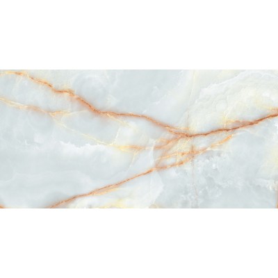 Керамогранит Laparet Onyx Dawn Sky 60x120 голубой полированный
