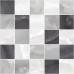 Керамическая мозаика Laparet Prime 25х25 серый микс MM34040