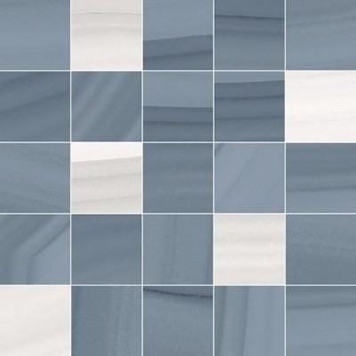 Керамическая мозаика Laparet Space 25x25 синий MM34104