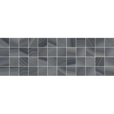 Керамическая мозаика Laparet Agat 20х60 серый MM60085