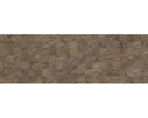 Керамическая плитка Laparet Royal 20x60 коричневый мозаика 60054