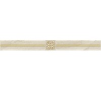 Керамический бордюр Laparet Royal 6,3х60 бежевый AD\D484\60047