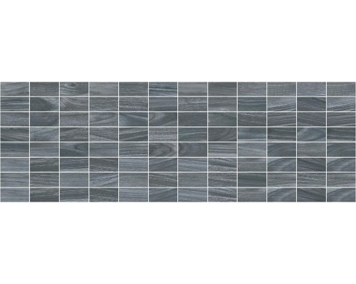 Керамическая мозаика Laparet Zen 20x60 чёрный MM60068