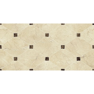 Керамическая плитка Navarti Crema Marfil Crown Marfil 25x50