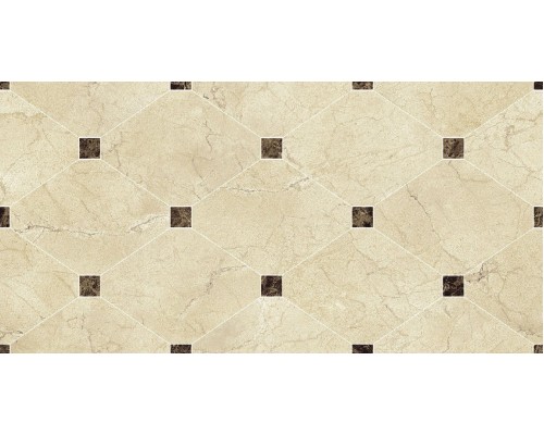 Керамическая плитка Navarti Crema Marfil Crown Marfil 25x50