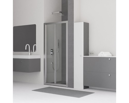 Душевая дверь RGW Classic CL-21 1100х1850 04092111-11 профиль хром, стекло прозрачное