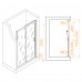 Душевая дверь RGW Passage PA-016B 1200х1950 350801612-14 профиль черный, стекло прозрачное