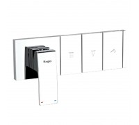 Смеситель Raglo R02.273 встраиваемый для ванны и душа, хром