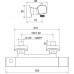Смеситель RAVAK 10° Free TD F 033.00/150 X070140 для душа с термостатом