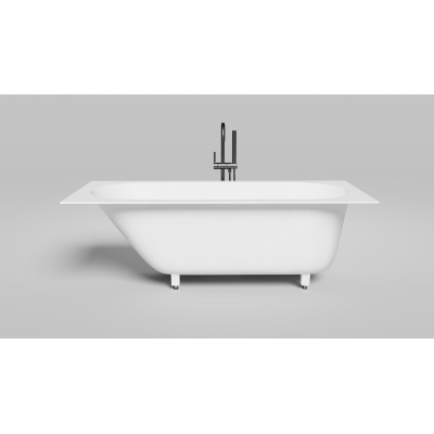 Ванна из искусственного камня Salini Ornella Kit S-Sense 170х75 белый глянцевый 102411G