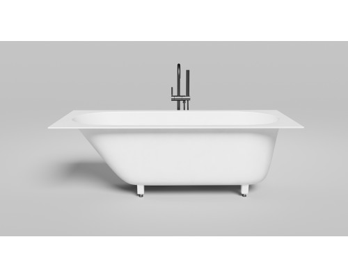 Ванна из искусственного камня Salini Ornella Kit S-Sense 170х75 белый глянцевый 102411G