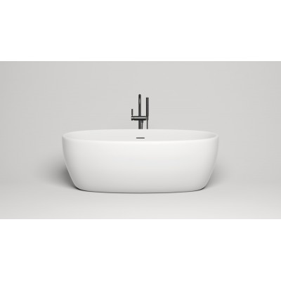 Ванна из искусственного камня Salini Luce S-Stone 170х85 белый матовый 100121M