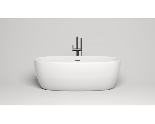 Ванна из искусственного камня Salini Luce S-Stone 170х85 белый матовый 100121M