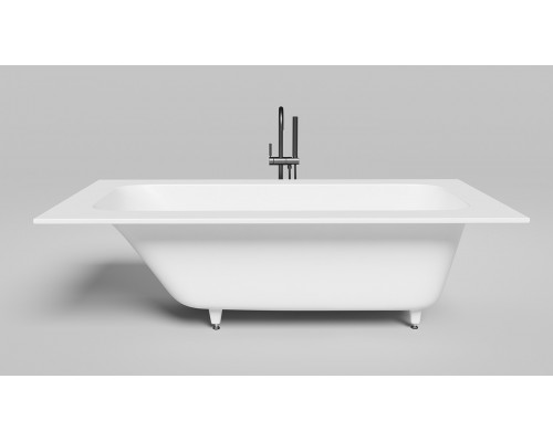 Ванна из искусственного камня Salini Orlanda Plus Kit S-Sense 190х100 белый глянцевый 102114G