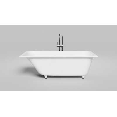 Ванна из искусственного камня Salini Orlanda S-Sense 180х80 белый глянцевый 102012G