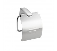 TITAN Держатель туалетной бумаги с крышкой 77003 хром