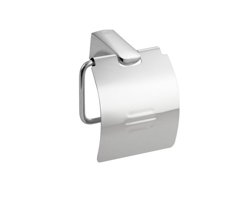 TITAN Держатель туалетной бумаги с крышкой 77003 хром