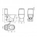 Унитаз-компакт Sanita luxe Best SL DМ BSTSLCC04020522 дюропласт с микролифтом, 2-х режимная арматура