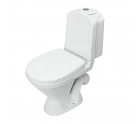 Унитаз-компакт Sanita luxe Classic Luxe SL DМ WC.CC/Classic/2-DM/WHT.G/S1 дюропласт с микролифтом, 2-х режимная арматура