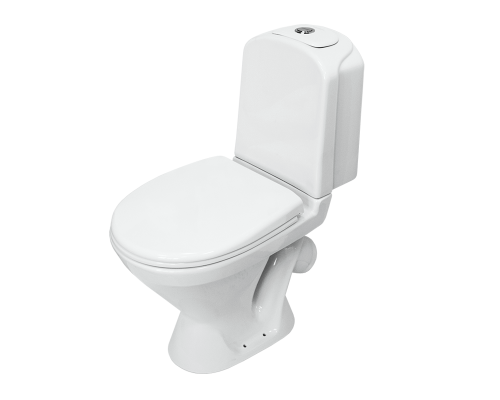 Унитаз-компакт Sanita luxe Classic Luxe SL DМ WC.CC/Classic/2-DM/WHT.G/S1 дюропласт с микролифтом, 2-х режимная арматура
