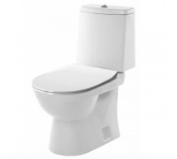 Унитаз-компакт Sanita luxe Next Slim сиденье дюропласт с микролифтом WC.CC/Next/2-SlimDM/WHT.G/S1