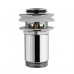 Донный клапан Santera ST906CC click-clack 1/4 для раковин с переливом, хром