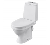 Унитаз-компакт Santeri Прайм белый с крышкой 1.P205.4.S00.00B.F
