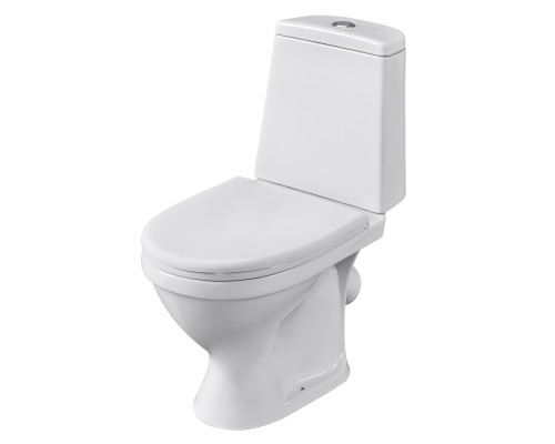 Унитаз-компакт Santeri Прайм белый с крышкой 1.P205.4.S00.00B.F