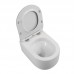 Комплект 4 в 1 (Унитаз подвесной BelBagno Soft-Tor BB084CH-TOR безободковый с микролифтом BB051SC+Инсталляция TECEbase + Кнопка TECEnow белая 9400413)
