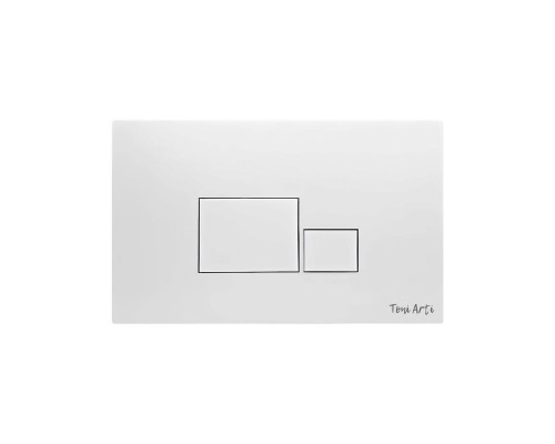 Кнопка смыва TONI ARTI Tocco TA-0062 белый глянец