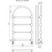 Полотенцесушитель водяной Terminus Версаль П4 500х930