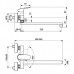 Смеситель Ideal Standard Ceraflex B1741AA для ванны и душа