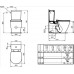 Чаша унитаза Ideal Standard Connect AquaBlade E042901