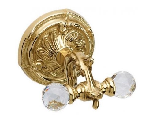 Крючок Art&Max Barocco Crystal AM-1784-Do-Ant-C античное золото