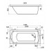 Акриловая ванна Santek Монако 160х70 1WH111977