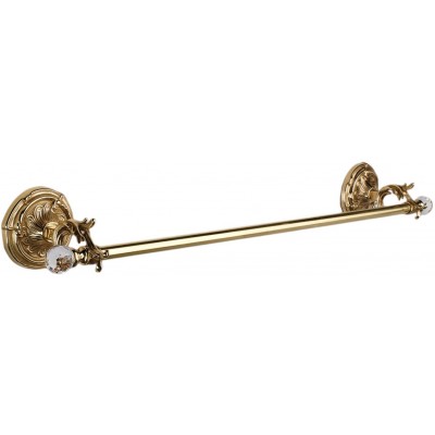 Полотенцедержатель Art&Max Barocco Crystal AM-1779-Br-C бронза 70 см