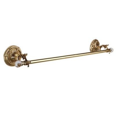 Полотенцедержатель Art&Max Barocco Crystal AM-1779-Do-Ant-C античная бронза 70 см