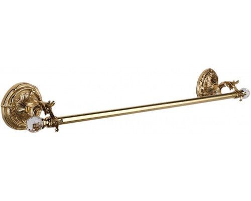 Полотенцедержатель Art&Max Barocco Crystal AM-1780-Do-Ant-C античное золото 54 см