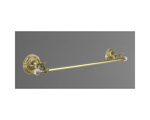 Полотенцедержатель Art&Max Barocco Crystal AM-1781-Do-Ant-C античное золото 36 см