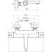 Смеситель RAVAK TE 023.00/150 Termo 300 термостатический, для ванны и душа