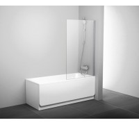Шторка для ванны RAVAK Pivot PVS1-80 блестящая+транспарент 79840C00Z1