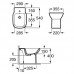 Биде напольное Roca Debba 357994000