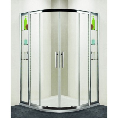 Душевой уголок RGW Hotel HO-512 1200x1200х1950 030651222-11 профиль хром, стекло прозрачное