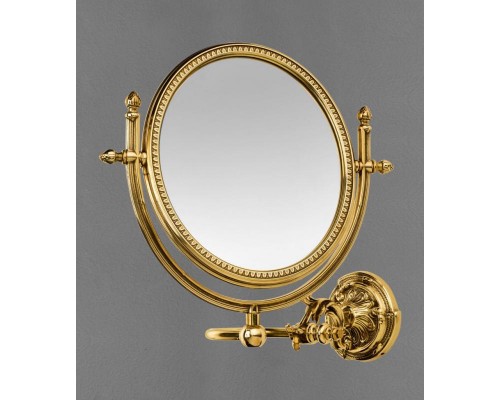 Увеличительное зеркало Art&Max Barocco AM-2109-Do-Ant античное золото
