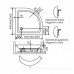 Душевой акриловый поддон RGW 16180499-11 900х900х220