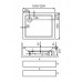 Душевой акриловый поддон RGW 16180290-11 900х1000х220