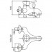 Смеситель Cezares Giubileo GIUBILEO-VM-02 для ванны и душа